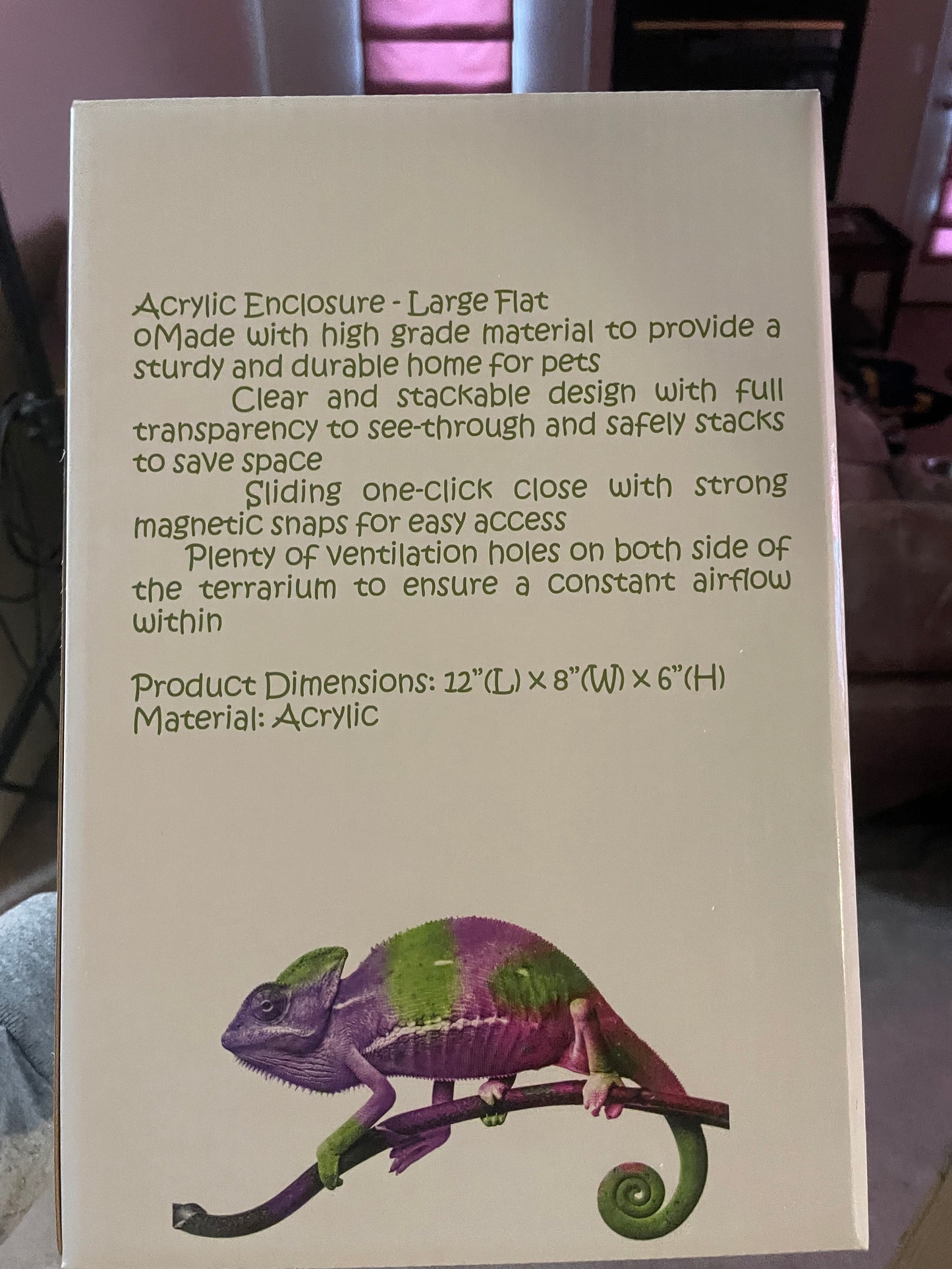 Herpcult 12x8x6 terrestrial enclosure