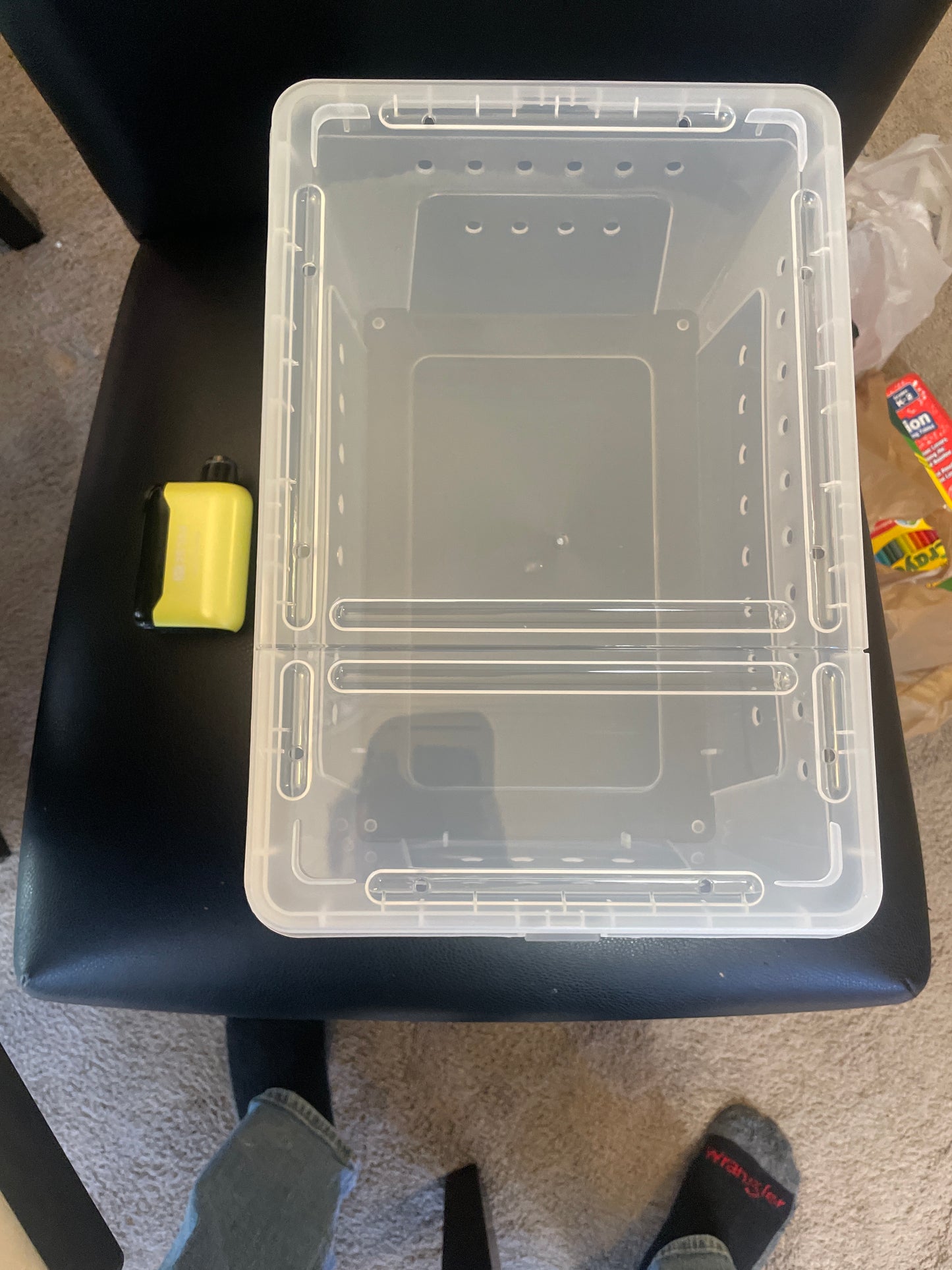 Keeper/grow out boxes affordable spider enclosures